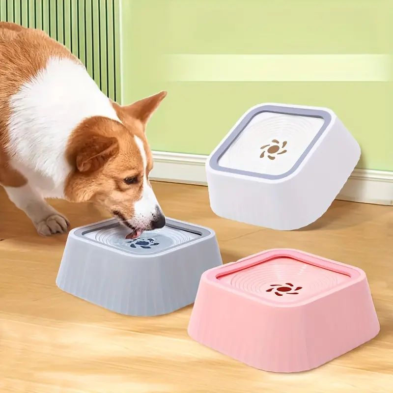 Pet Floating Water Bowl for Drinking Water with Splash-Resistant Design & Anti-Tip Base – description image 6