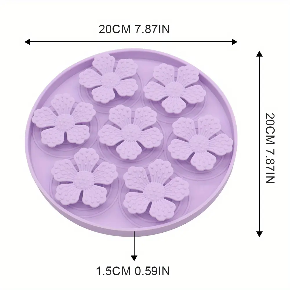 Silicone Pet Slow Feeder Mat for Slower Feeding & Licking with Suction Cup Base – description image 2
