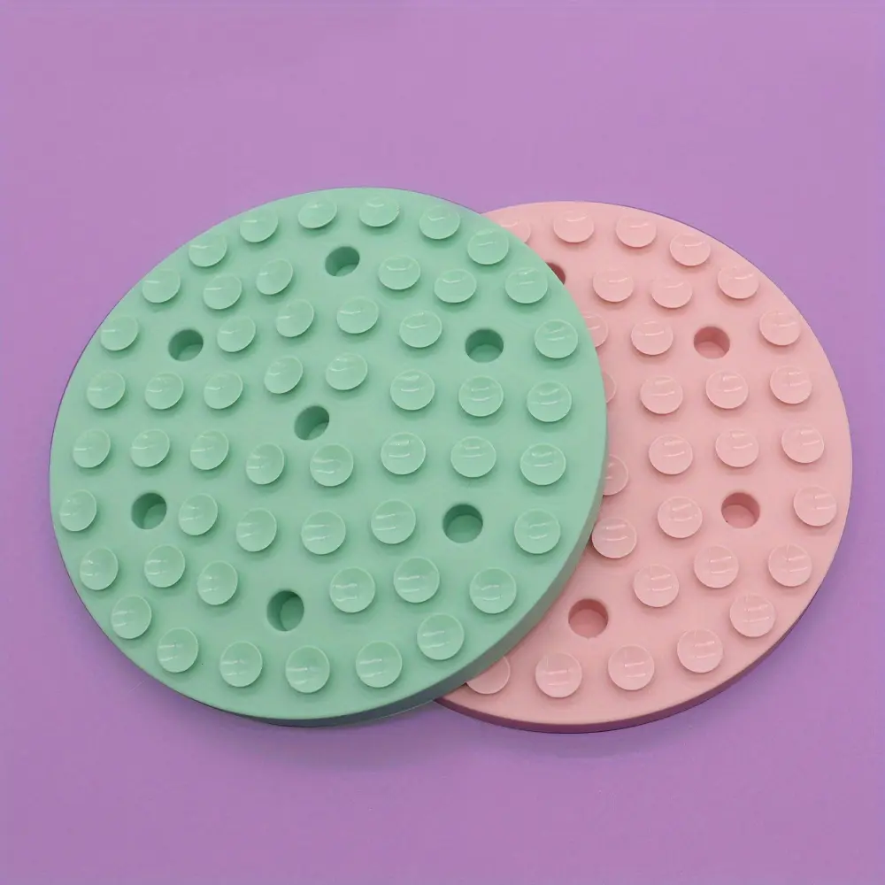 Silicone Pet Slow Feeder Mat for Slower Feeding & Licking with Suction Cup Base – description image 5