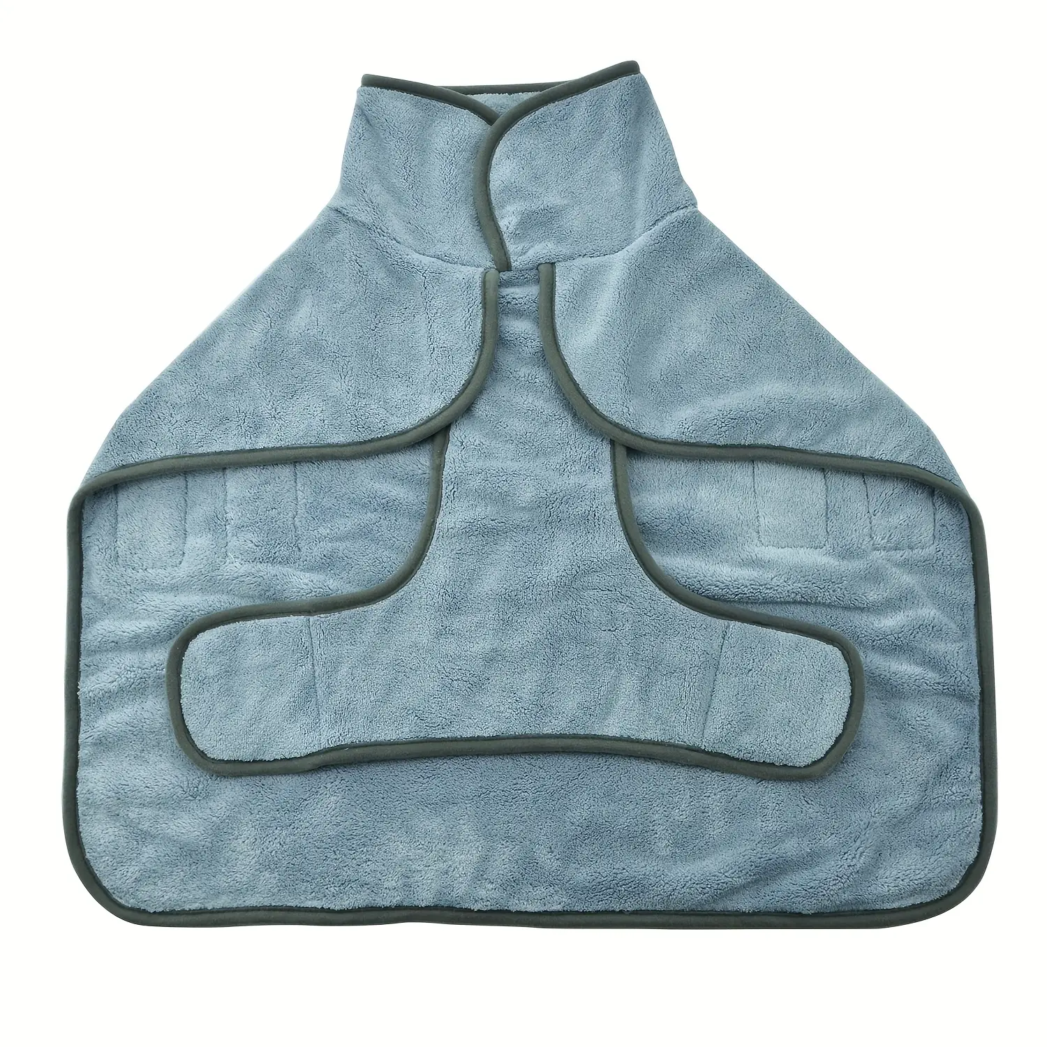 Quick-Dry Dog Bathrobe Towel for Drying After Baths & Grooming, Soft Fabric – description image 3