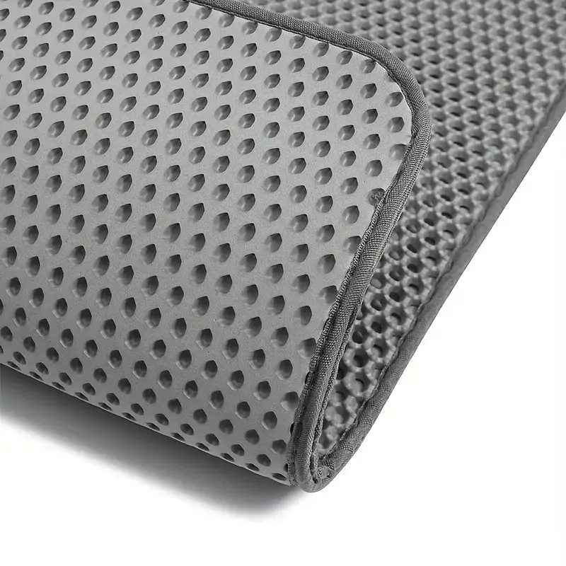 2-in-1 Layer EVA Cat Litter Mat for Litter Tracking & Floor Protection – description image 4